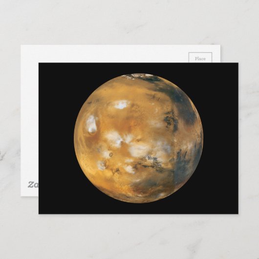 Mars Postkarte (Vorne/Hinten)