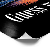 Mars Postponed – Stuck on Earth Poster (Ecke)