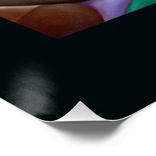 'Mars Rebirth'-Glossy-Poster Poster (Ecke)