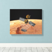 Mars Reconnaissance Orbiter 2 Leinwanddruck (Insitu (Holzboden))