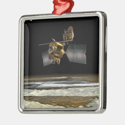 Mars Reconnaissance Orbiter 2 Silbernes Ornament (Links)