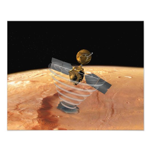 Mars Reconnaissance Orbiter 3 Fotodruck (Vorne)