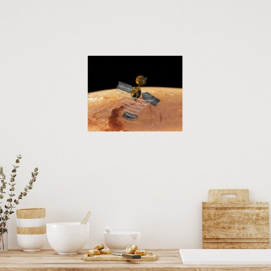 Mars Reconnaissance Orbiter 3 Poster (Küche)