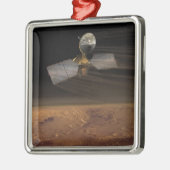 Mars Reconnaissance Orbiter 3 Silbernes Ornament (Links)