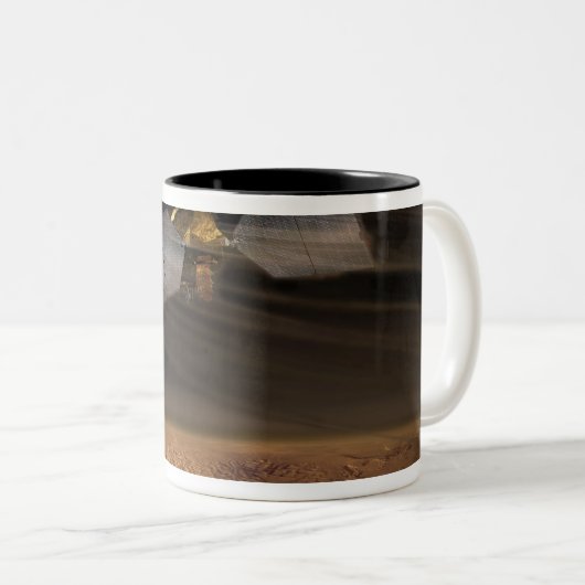 Mars Reconnaissance Orbiter 3 Zweifarbige Tasse (VorderseiteRechts)