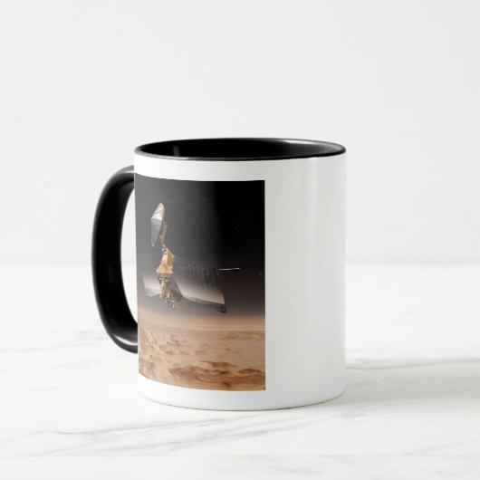 Mars Reconnaissance Orbiter 4 Tasse (Vorderseite Links)
