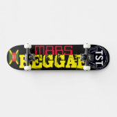 MARS REGGAE Skateboard (Horizontal)