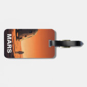 Mars reisen gepäckanhänger (Rückseite horizontal)