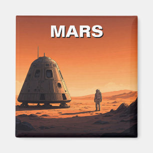 Mars reisen magnet