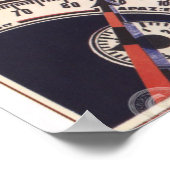 Mars reisen sowjetisch poster (Ecke)