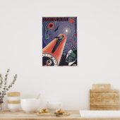 Mars reisen sowjetisch poster (Küche)