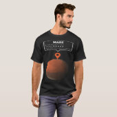 Mars Review Maps No One has been here Exploration T-Shirt (Vorne ganz)