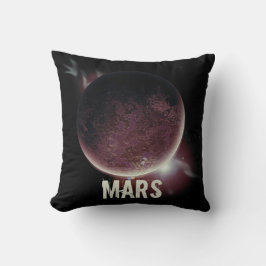 Mars Roter Planet 3d Universum Illustration Kissen