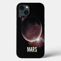 Mars roter Planet 3D Universum Weltraum Illustrati