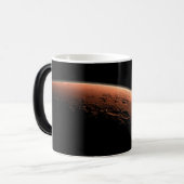 MARS-ROTER PLANET IM UNIVERSUM, MARS-TASSE VERWANDLUNGSTASSE (Vorderseite Links)