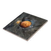Mars Roter Planet Kinematischer Keramikfliese (Seite)