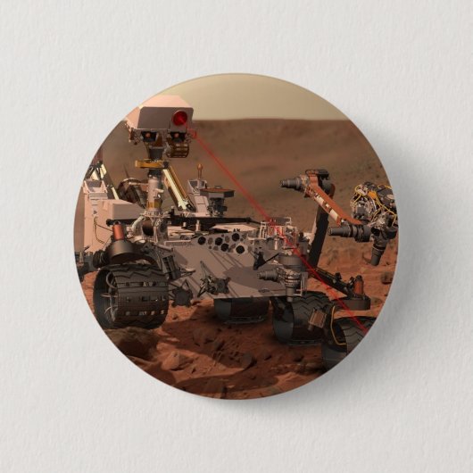 Mars Rover Button (Vorderseite)