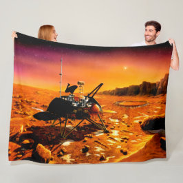 MARS ROVER FLEECEDECKE