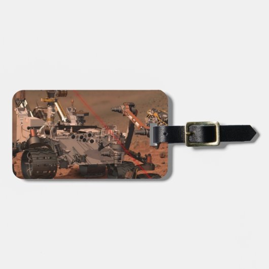 Mars Rover Gepäckanhänger (Vorderseite horizontal)