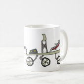 Mars Rover Kaffeetasse (VorderseiteRechts)