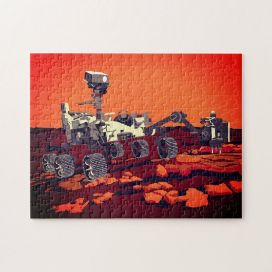 Mars Rover Puzzle (Horizontal)