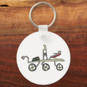 Mars Rover Schlüsselanhänger (Vorderseite)