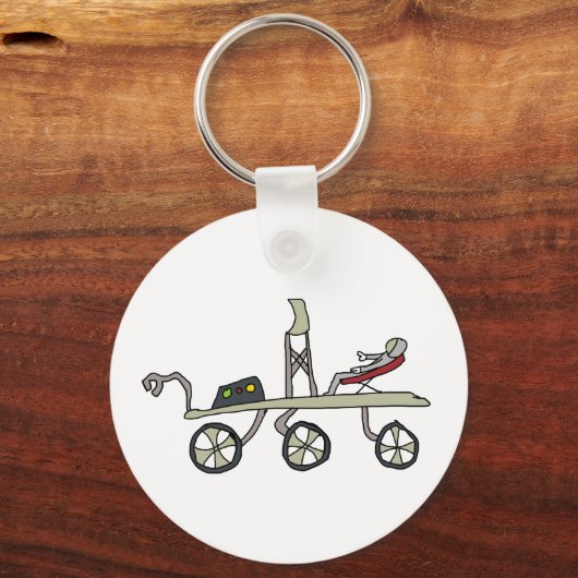 Mars Rover Schlüsselanhänger (Vorderseite)