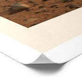 Mars Rover Spirit Erstes Foto 2004 Poster (Ecke)
