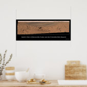 Mars Rover Spirit's Destination: Columbia Hills Poster (Küche)