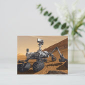 Mars Rover, Weltraummission, Postkarte (Stehend Vorderseite)
