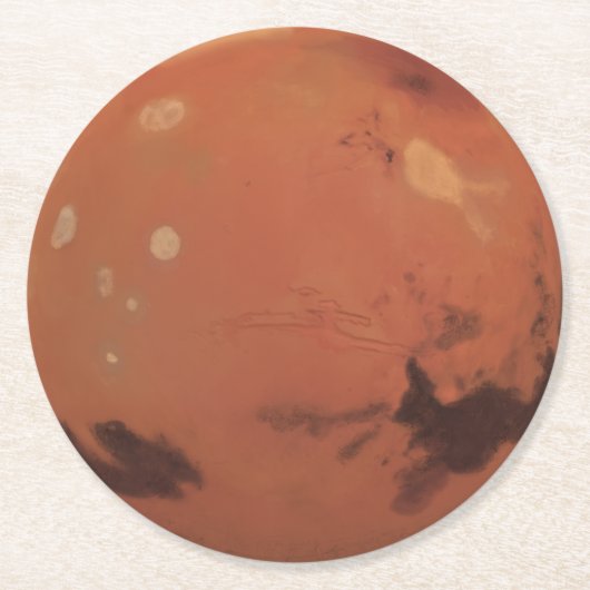 Mars Runder Pappuntersetzer (Vorderseite)