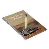 Mars Sample Return Mission Spiral Foto Notebook Notizblock (Rechte Seite)