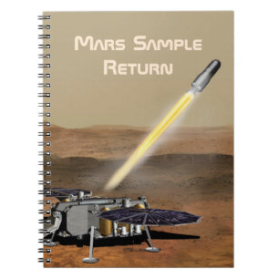 Mars Sample Return Mission Spiral Foto Notebook Notizblock