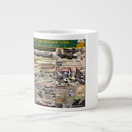 Mars Schätze der Vergangenheit Jumbo-Tasse (Vorderseite Rechts)