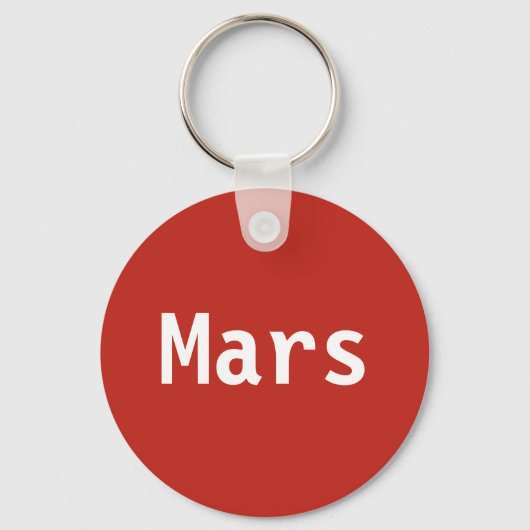 Mars Schlüsselanhänger (Vorderseite)