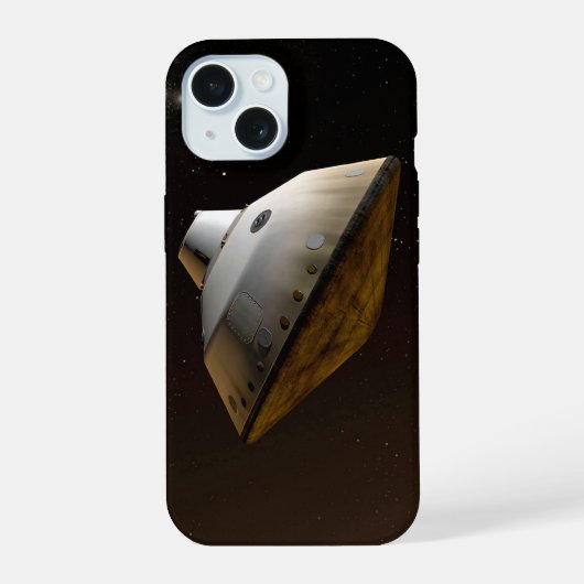 Mars Science Laboratory-Aeroshell-Kapsel iPhone 15 Hülle (Rückseite)