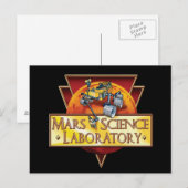 Mars Science Laboratory Postkarte (Vorne/Hinten)