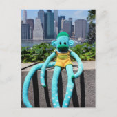 Mars Sock Monkey Post Card - Stuart Postkarte (Vorderseite)