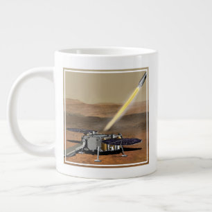 Mars starten aus den Mars. Jumbo-Tasse