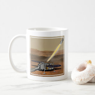 Mars starten aus den Mars. Kaffeetasse
