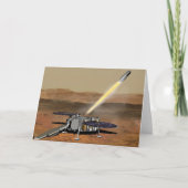 Mars starten aus den Mars. Karte (Vorderseite)