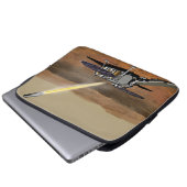 Mars starten aus den Mars. Laptopschutzhülle (Vorne Knopf)