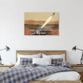 Mars starten aus den Mars. Leinwanddruck (Insitu (Schlafzimmer))