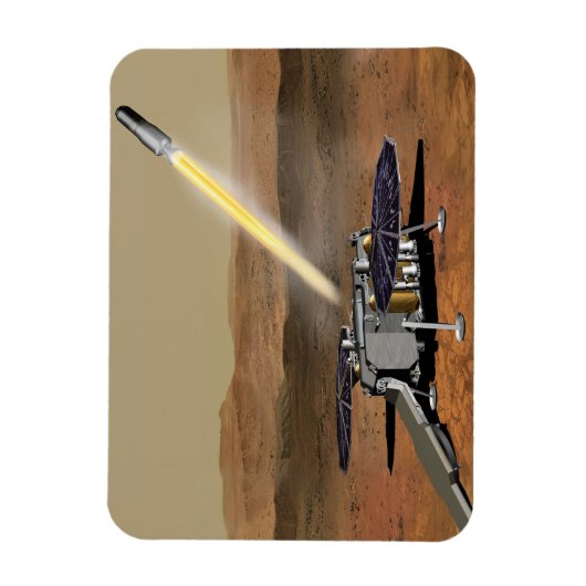Mars starten aus den Mars. Magnet (Vertikal)