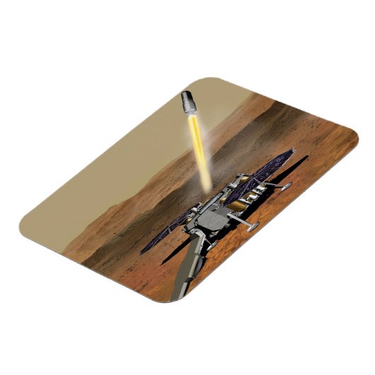 Mars starten aus den Mars. Magnet (Linke Seite)