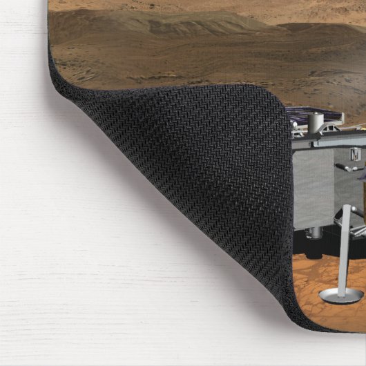 Mars starten aus den Mars. Mousepad (Ecke)