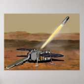 Mars starten aus den Mars. Poster (Vorne)