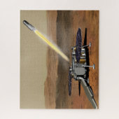 Mars starten aus den Mars. Puzzle (Vertikal)
