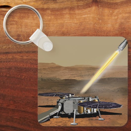 Mars starten aus den Mars. Schlüsselanhänger (Vorderseite)