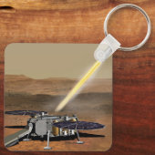 Mars starten aus den Mars. Schlüsselanhänger (Rückseite)